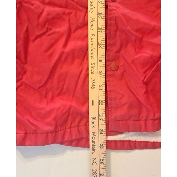 VTG 80s Exxon Mechanic Jacket Red XL Auburn Sportswear Shop Windbreaker USA - Picture 8 of 9